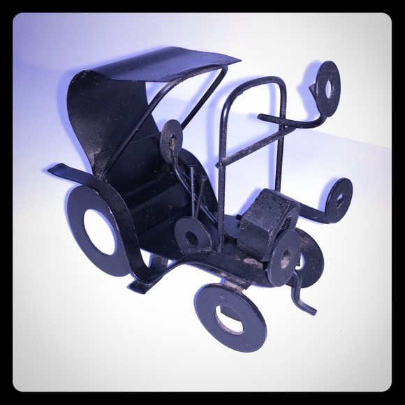 *5/$20* Vintage Nut & Washers Metal Car Sculpture